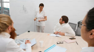 La sala de reuniones